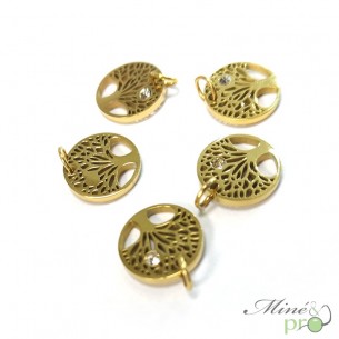 Arbre de vie en acier inoxydable 12mm - lot de 5