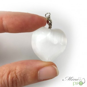 Sélénite - pendentifs- grossiste en pendentifs en pierres naturelles