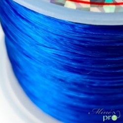Bobine fil élastique multibrins bleu 0.8mm
