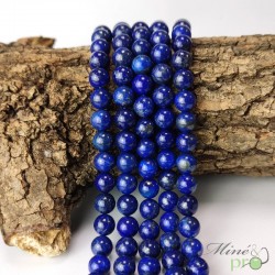 Lapis lazuli AA en perles rondes 8mm - fil complet