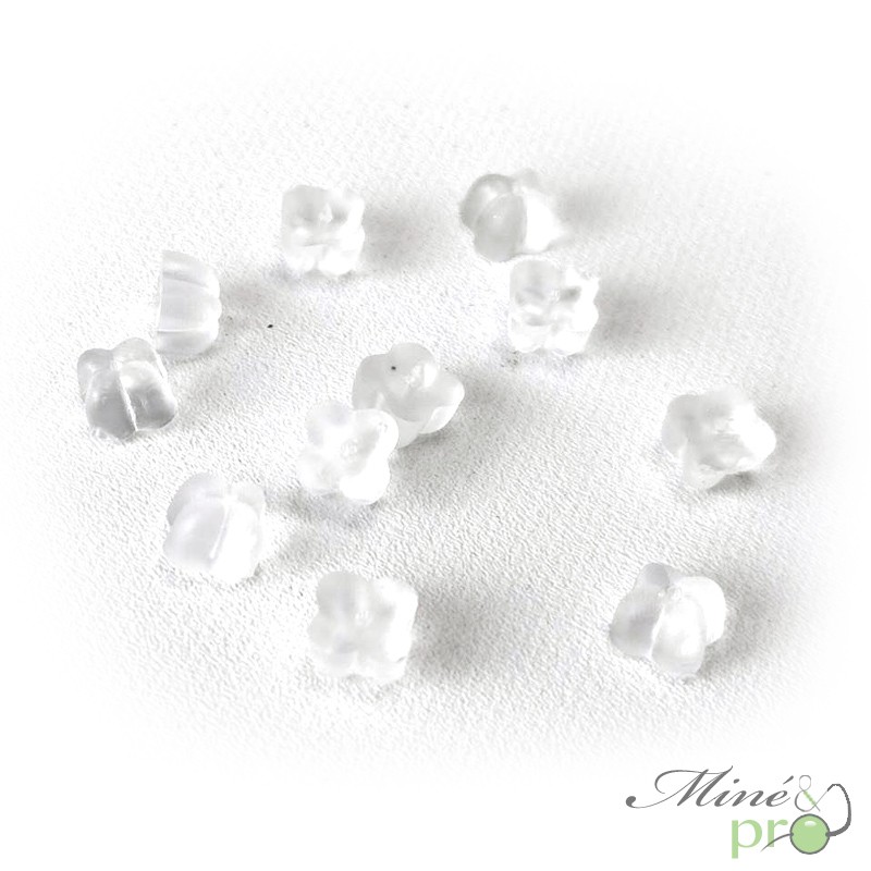Poussoirs pour crochets à boucles d'oreilles - lot de 50 Poussoirs pour crochets à boucles d'oreilles - lot de 50