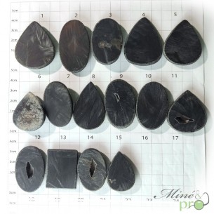 Onyx druzy - cabochons