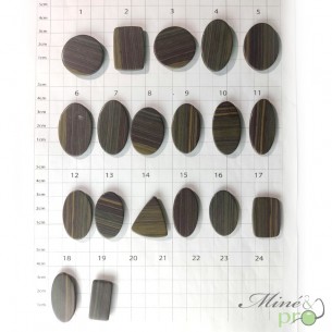 Shiva lingam - cabochons